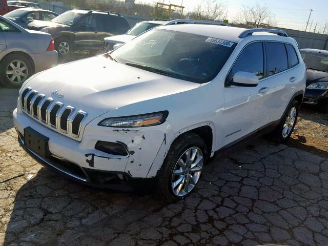 1C4PJMDB4GW210218 - 2016 JEEP CHEROKEE L WHITE photo 2