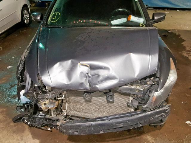 1HGCP26419A172478 - 2009 HONDA ACCORD LXP GRAY photo 7