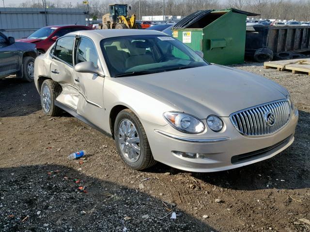 2G4WC582791117642 - 2009 BUICK LACROSSE C GOLD photo 1