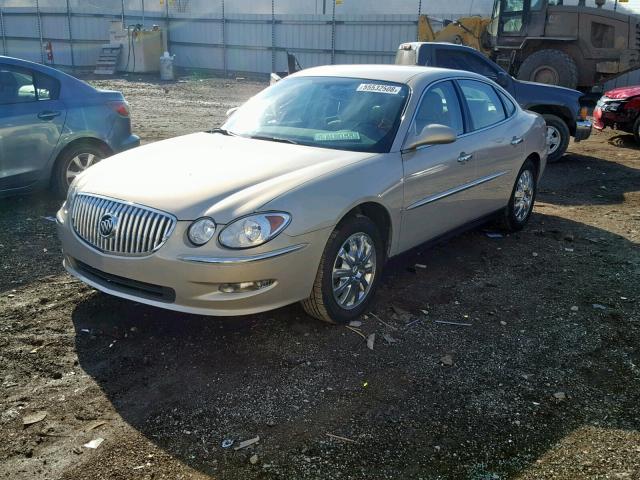 2G4WC582791117642 - 2009 BUICK LACROSSE C GOLD photo 2