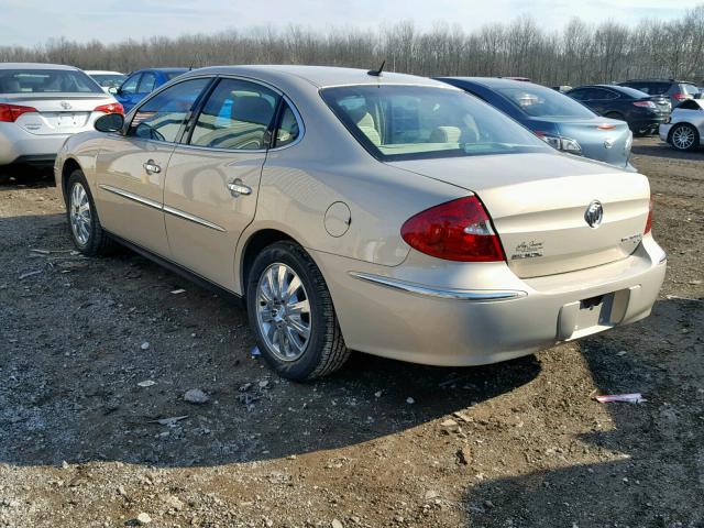 2G4WC582791117642 - 2009 BUICK LACROSSE C GOLD photo 3