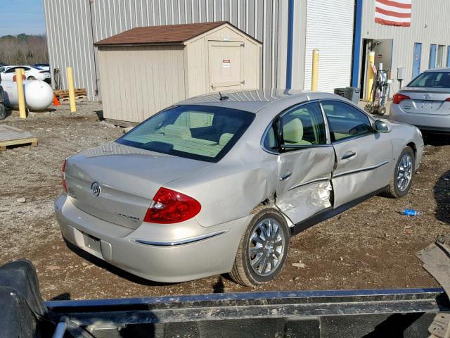 2G4WC582791117642 - 2009 BUICK LACROSSE C GOLD photo 4