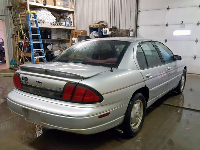 2G1WN52MXS1120168 - 1995 CHEVROLET LUMINA LS SILVER photo 4