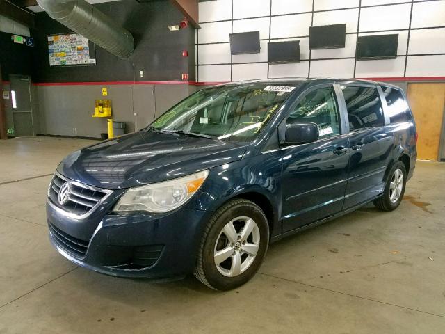 2V8HW34199R599784 - 2009 VOLKSWAGEN ROUTAN SE BLUE photo 2