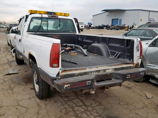 1GTGC24RXYR144429 - 2000 GMC SIERRA C25 WHITE photo 3