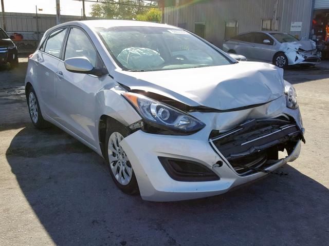 KMHD35LH5HU372408 - 2017 HYUNDAI ELANTRA GT SILVER photo 1