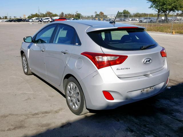 KMHD35LH5HU372408 - 2017 HYUNDAI ELANTRA GT SILVER photo 3