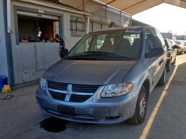 1D4GP25B75B325761 - 2005 DODGE CARAVAN SE SILVER photo 2