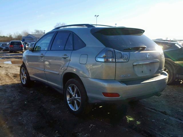 JTJHW31UX60003112 - 2006 LEXUS RX 400 SILVER photo 3