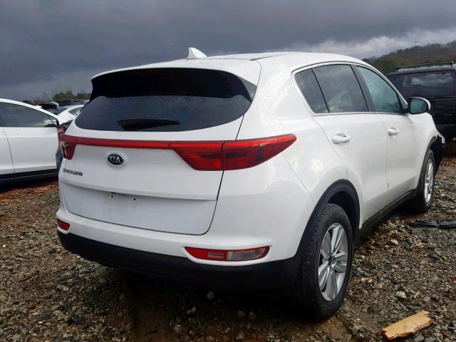 KNDPM3AC5J7467078 - 2018 KIA SPORTAGE L WHITE photo 4