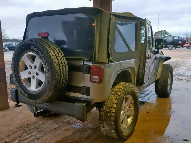 1C4AJWAG6DL548718 - 2013 JEEP WRANGLER S SILVER photo 4