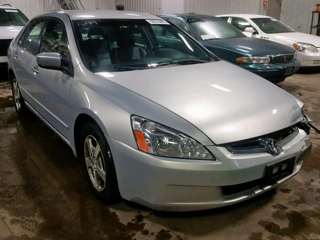 JHMCN36585C014073 - 2005 HONDA ACCORD HYB SILVER photo 1