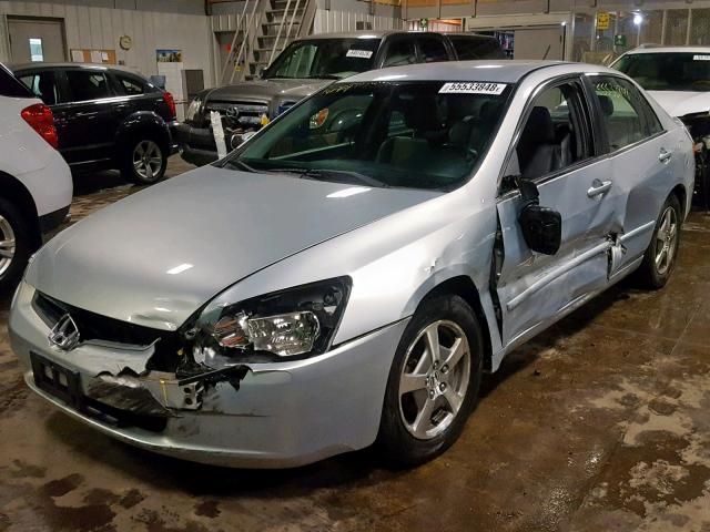 JHMCN36585C014073 - 2005 HONDA ACCORD HYB SILVER photo 2