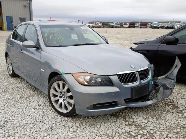 WBAVB33596KR76393 - 2006 BMW 330 I BLUE photo 1