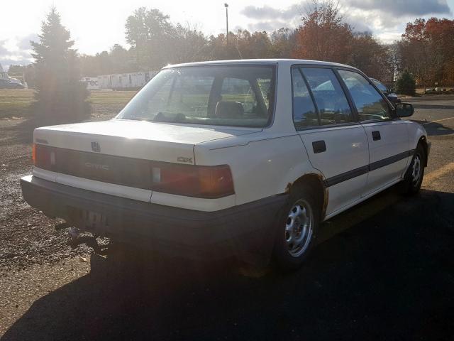 1HGED3644JA008329 - 1988 HONDA CIVIC DX BEIGE photo 4