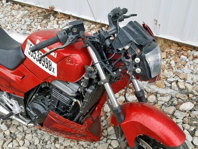 JKAEXMF186DA21461 - 2006 KAWASAKI EX250 F RED photo 9