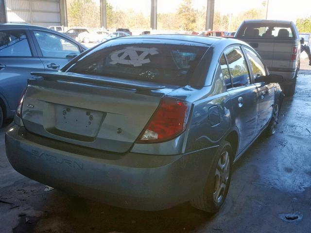 1G8AK52FX4Z150674 - 2004 SATURN ION LEVEL GRAY photo 4