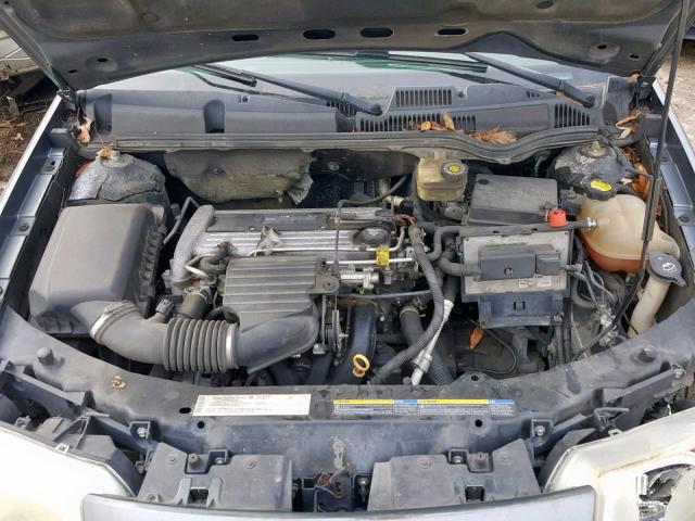 1G8AK52FX4Z150674 - 2004 SATURN ION LEVEL GRAY photo 7