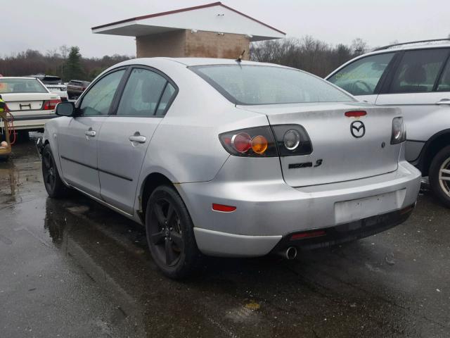 JM1BK323241217044 - 2004 MAZDA 3 S GRAY photo 3