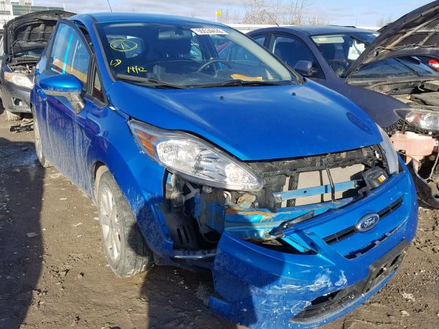 3FADP4EJ6CM217002 - 2012 FORD FIESTA SE BLUE photo 1