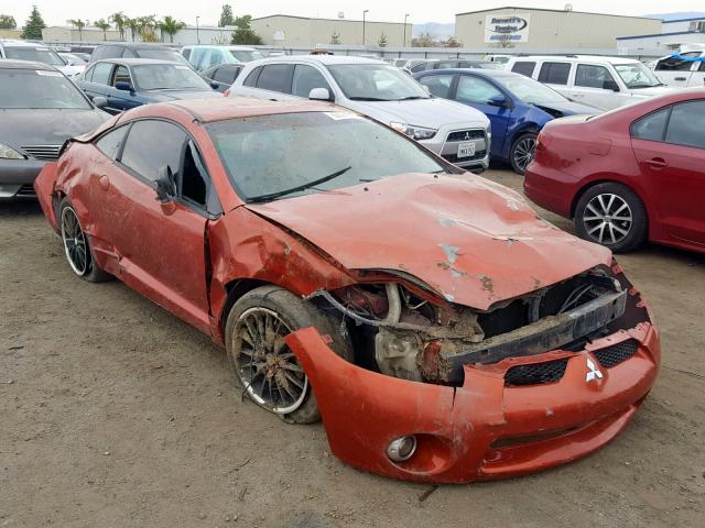 4A3AK24F07E012877 - 2007 MITSUBISHI ECLIPSE GS ORANGE photo 1