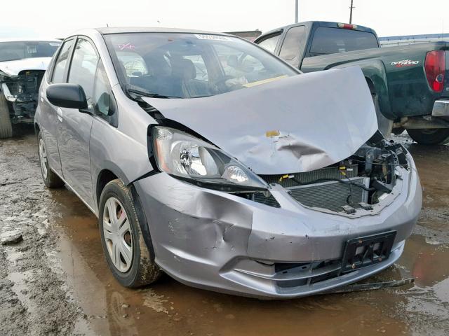 JHMGE88289S048785 - 2009 HONDA FIT GRAY photo 1