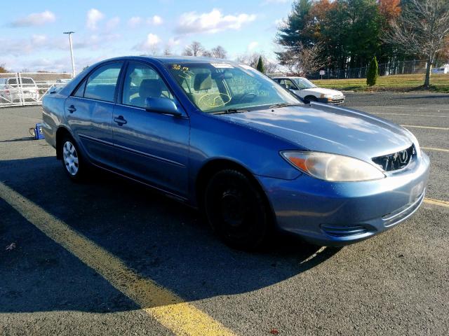 4T1BE32K03U677441 - 2003 TOYOTA CAMRY LE BLUE photo 1