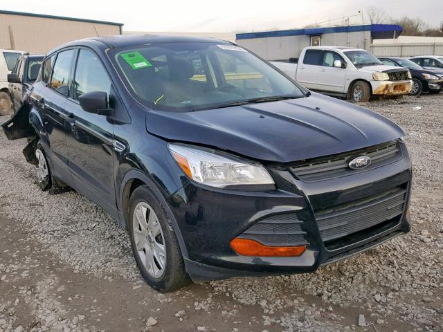 1FMCU0F71EUB92451 - 2014 FORD ESCAPE S BLACK photo 1