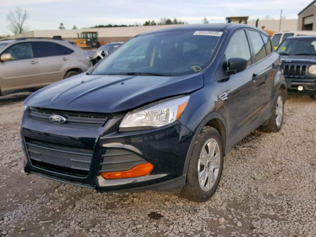 1FMCU0F71EUB92451 - 2014 FORD ESCAPE S BLACK photo 2