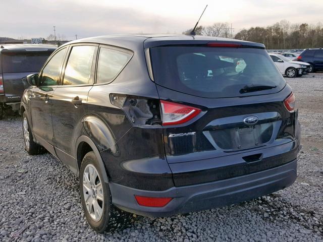 1FMCU0F71EUB92451 - 2014 FORD ESCAPE S BLACK photo 3