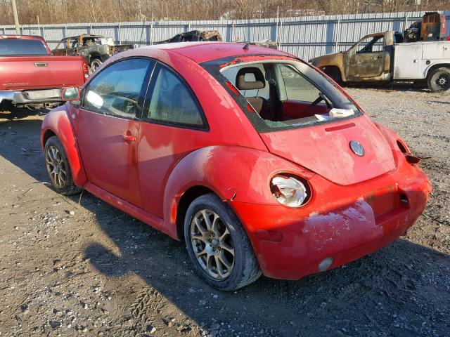 3VWCA21C7XM436072 - 1999 VOLKSWAGEN NEW BEETLE RED photo 3