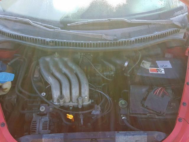 3VWCA21C7XM436072 - 1999 VOLKSWAGEN NEW BEETLE RED photo 7