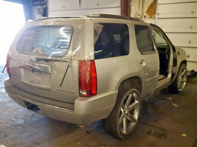 1GYS4DEF9BR301148 - 2011 CADILLAC ESCALADE P SILVER photo 4