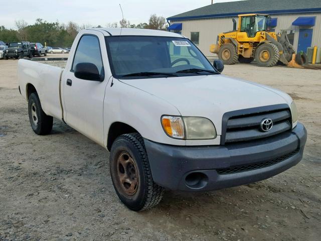 5TBJN32134S443428 - 2004 TOYOTA TUNDRA WHITE photo 1