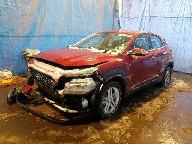 KM8K1CAA3KU244991 - 2019 HYUNDAI KONA SE RED photo 2