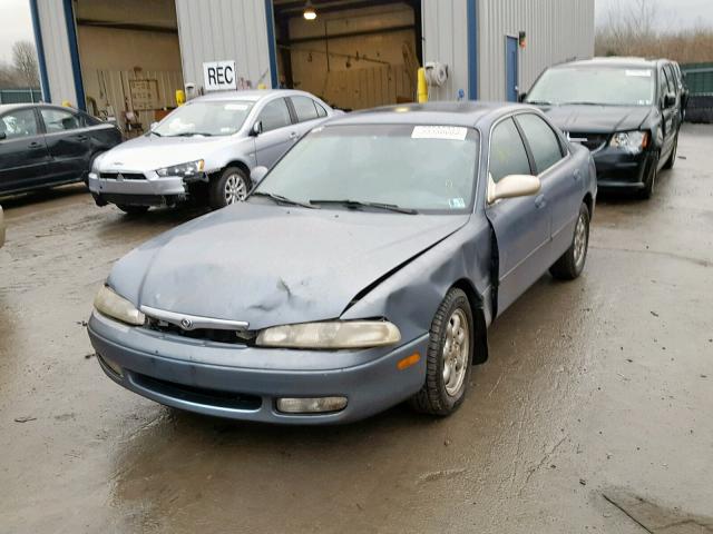 1YVGE22D0V5658773 - 1997 MAZDA 626 ES BLUE photo 2