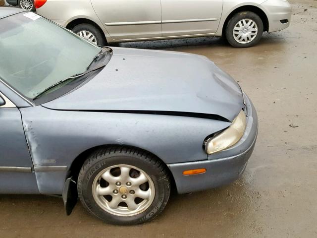 1YVGE22D0V5658773 - 1997 MAZDA 626 ES BLUE photo 9