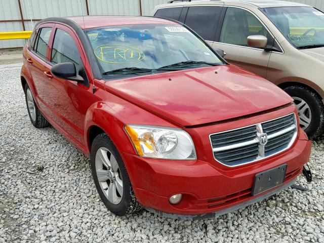 1B3CB3HA0BD196461 - 2011 DODGE CALIBER MA RED photo 1