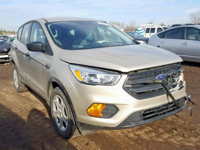 1FMCU0F74HUD51886 - 2017 FORD ESCAPE S BEIGE photo 1