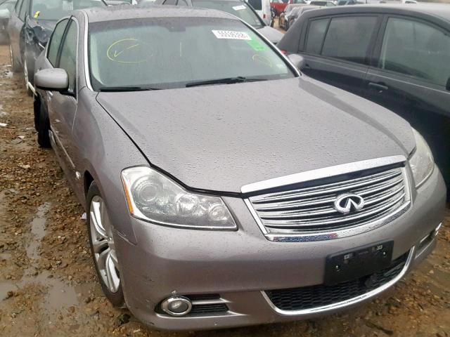 JNKBY01F29M750122 - 2009 INFINITI M45 GRAY photo 1