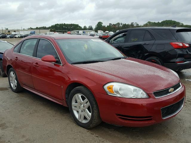 2G1WB5E38E1181437 - 2014 CHEVROLET IMPALA LIM MAROON photo 1