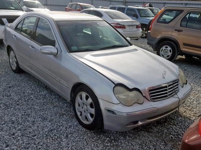 WDBRF61J83F300837 - 2003 MERCEDES-BENZ C 240 SILVER photo 1