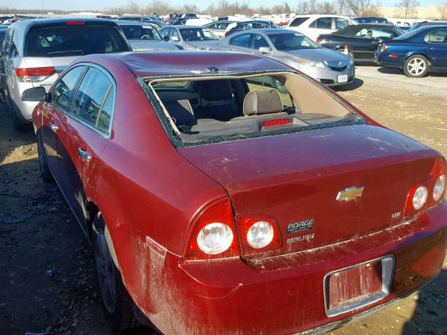 1G1ZK57B08F281207 - 2008 CHEVROLET MALIBU LTZ MAROON photo 9