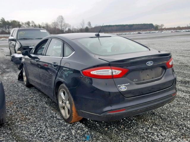 3FA6P0G73GR323595 - 2016 FORD FUSION S BLACK photo 3