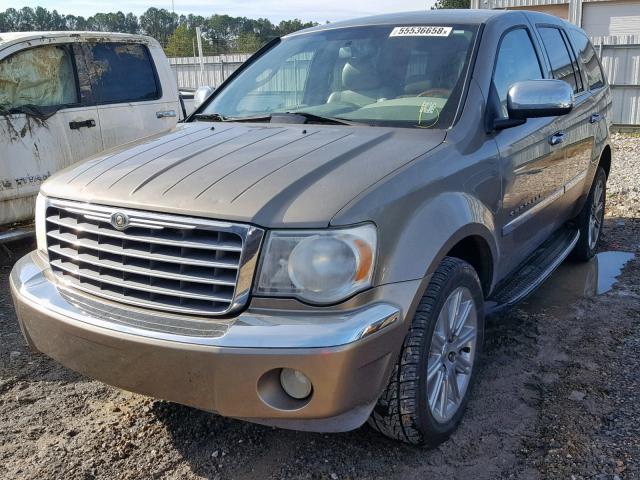 1A8HX58287F540648 - 2007 CHRYSLER ASPEN LIMI BROWN photo 2