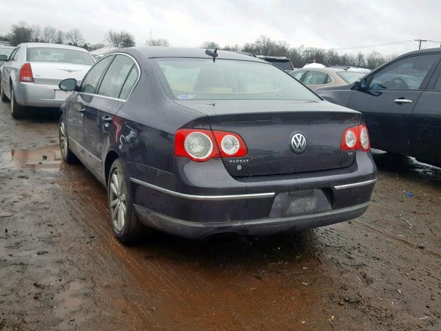 WVWEU73C46P170435 - 2006 VOLKSWAGEN PASSAT 3.6 BLACK photo 3