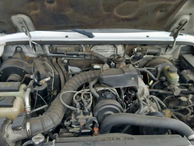 1FTYR10C6YPA35914 - 2000 FORD RANGER WHITE photo 7