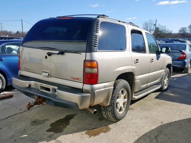 1GKEK63U33J300670 - 2003 GMC YUKON DENA SILVER photo 4