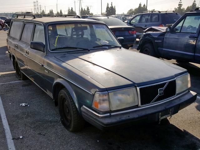 YV1AA885XL1850890 - 1990 VOLVO 240 BASE GREEN photo 1