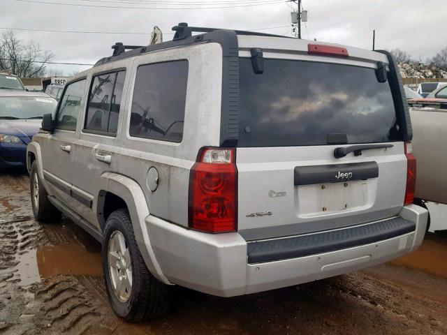 1J8HG48K27C537384 - 2007 JEEP COMMANDER GRAY photo 3